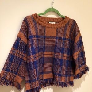 Anthropologie Moon River 3/4 length Sweater